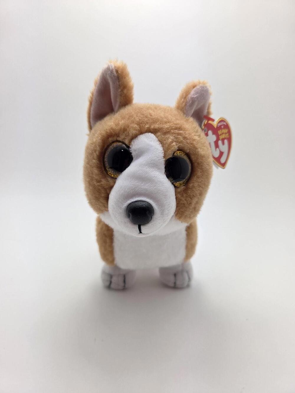 Ty Beanie Baby “Colin” the Welsh Corgi Dog ! (6 inch)